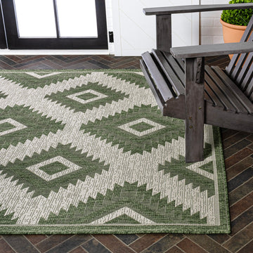 Lior Geometric Moroccan Diamond Area Rug